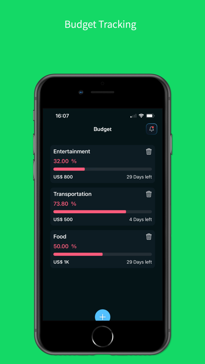 Money Tracker Budget Planner