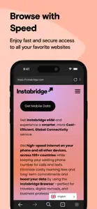 Instabridge Web Browser screenshot #4 for iPhone