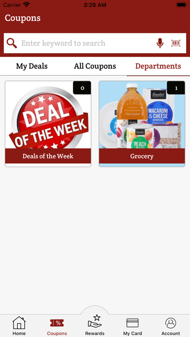 Parkston Food Center Screenshot