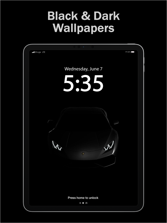 Black Wallpaper Dark Scary 4K