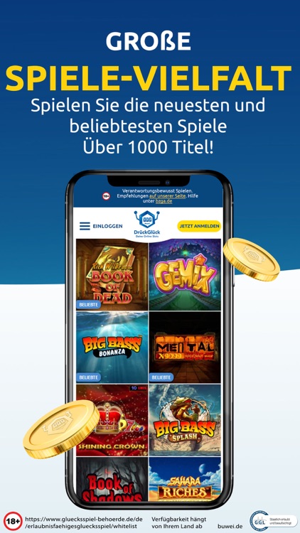 DrückGlück Online Spielothek