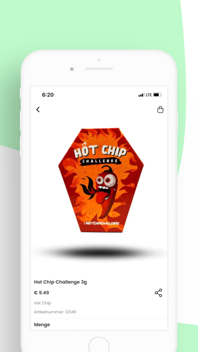 FoodPaket Screenshot