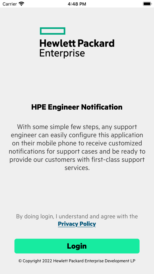 #1. HPE Engineer Notification (iOS) Podle: Hewlett Packard Enterprise Company