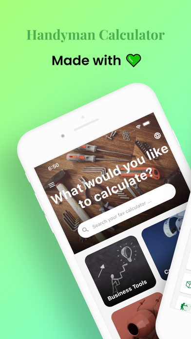 Handyman Calculator Screenshot