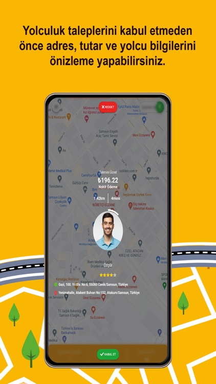 Taksicim Sürücü Uygulaması screenshot-4