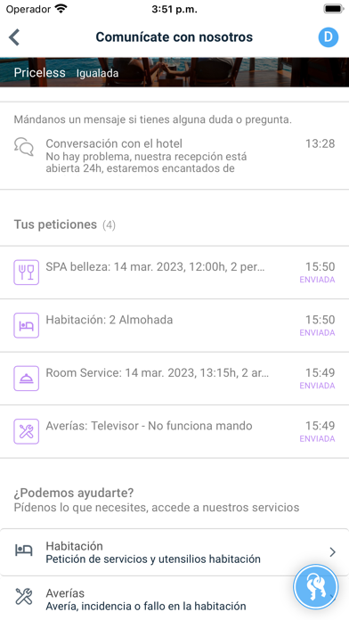 EHS MyGuest Screenshot