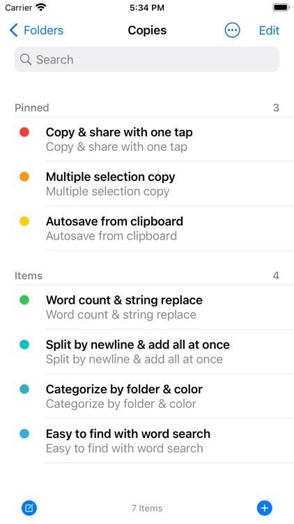 Copy & Paste - Clipboard App by FugaPiyo Inc.