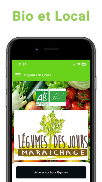 Légumes des jours