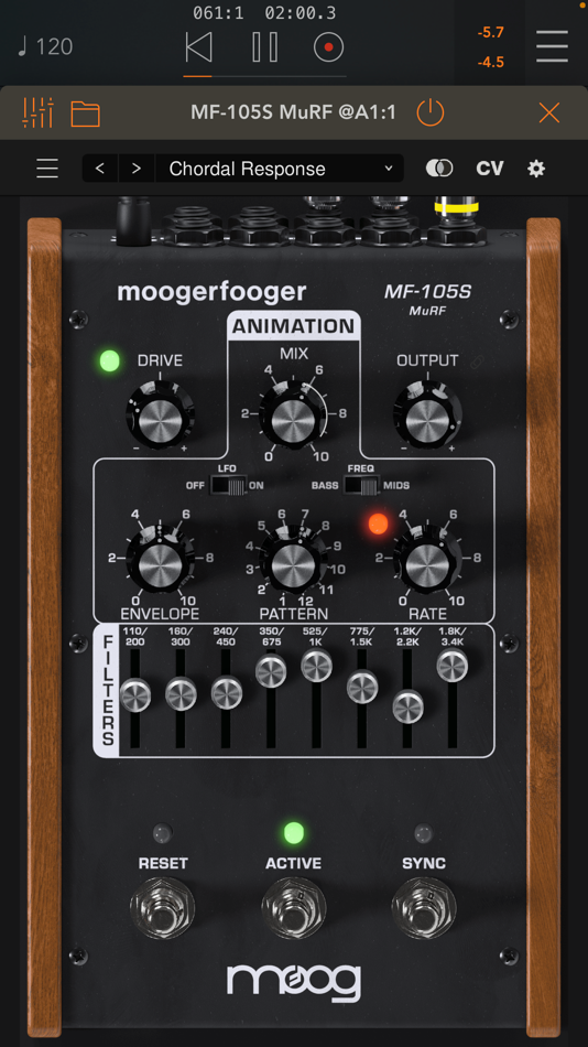 #1. MF-105S MuRF (iOS) 由: Moog Music Inc.