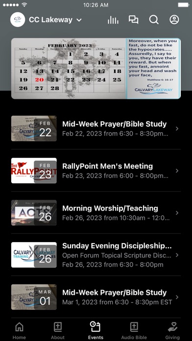 Calvary Lakeway Screenshot