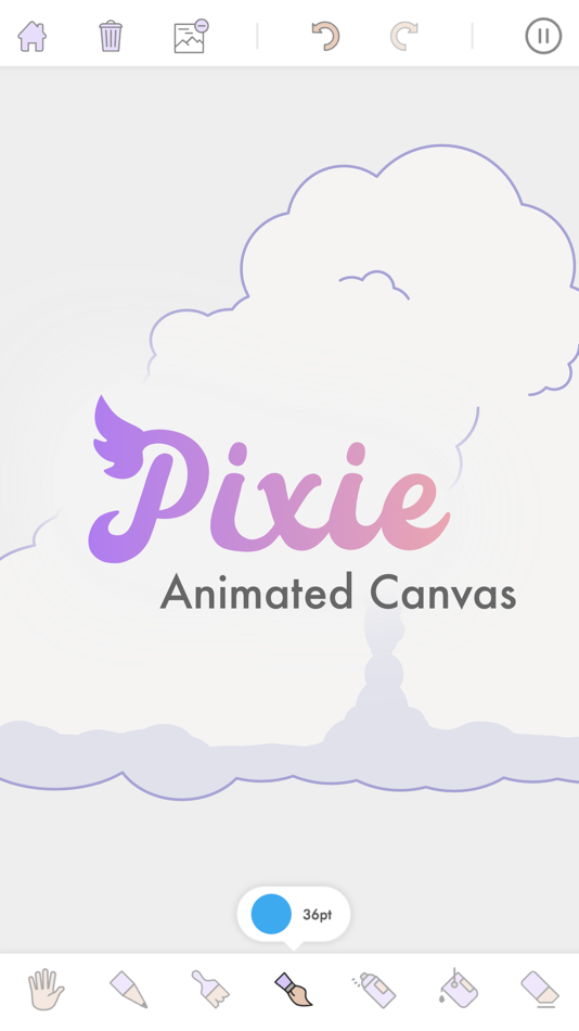 #1. Pixie: Animated Canvas (iOS) By: James Hartill