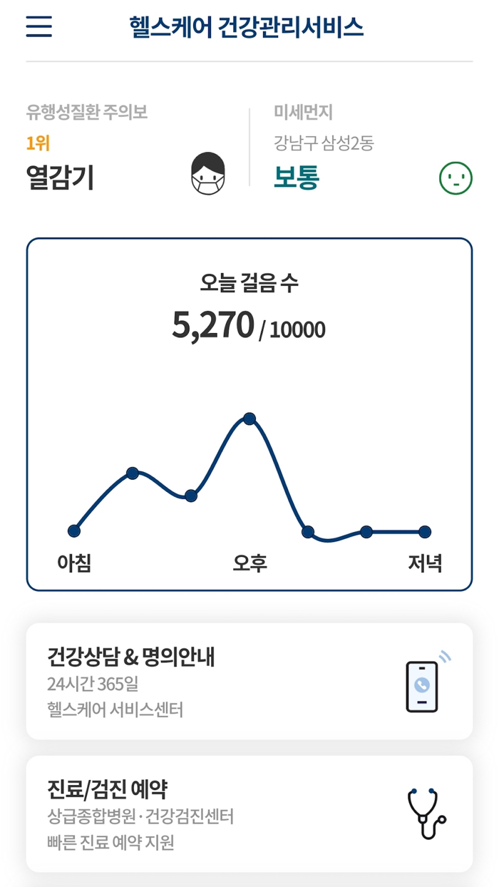 헬스케어건강관리서비스