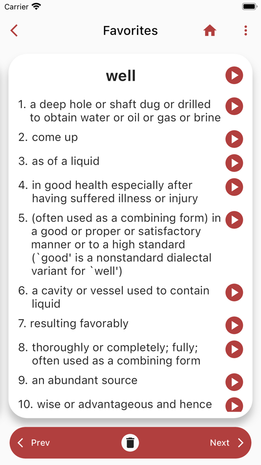 #4. English Dictionary 2.0 (iOS) 由: Nasar Kaliyarakath