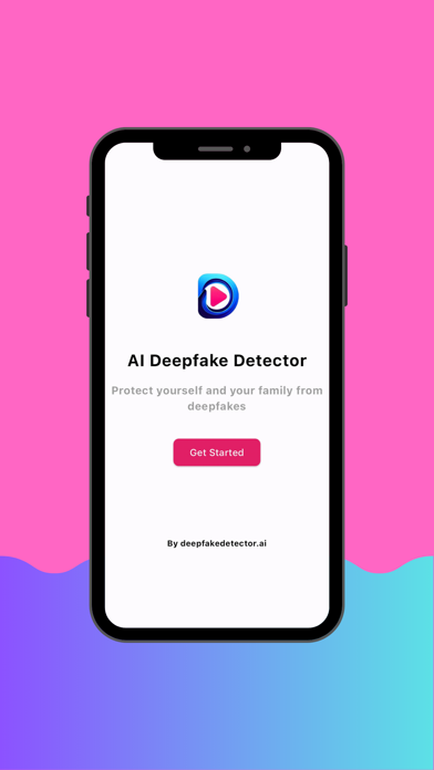 Screenshot #1 pour AI Deepfake Detector