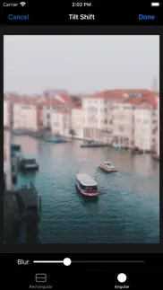 How to cancel & delete tilt shift - miniature effect 3