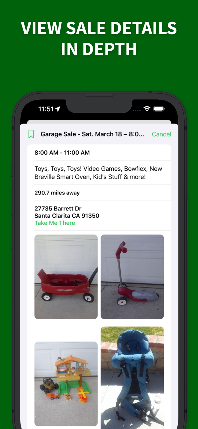 LuckySale Garage Sale Finder