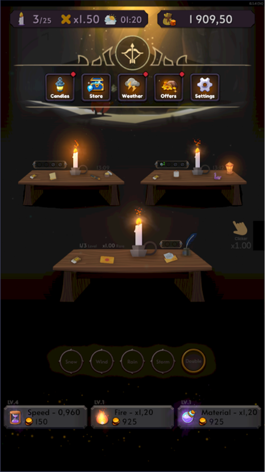 #1. Candle Clicker Idle: Dungeon (iOS) 由: Oleksandr Domanskyi