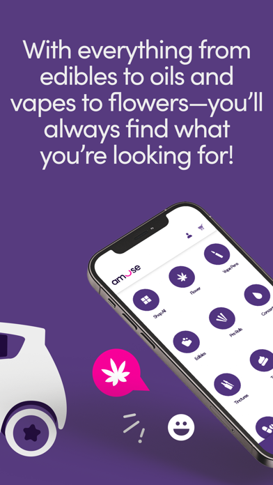Amuse: Cannabis, Delivered Screenshot
