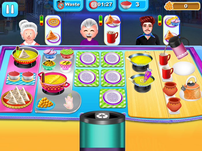 Food Express Cooking Game