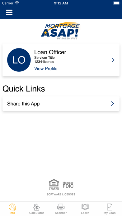MortgageASAP by Salem Five Screenshot