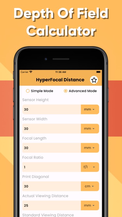 HyperFocal Pro Screenshot
