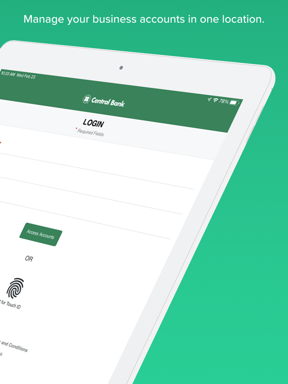 Screenshot #5 pour Central Bank - Business