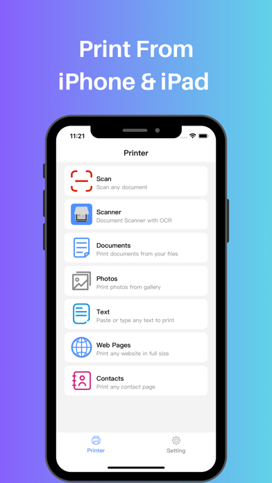 Screenshot #1 pour Smart Imprimante: Print Photos