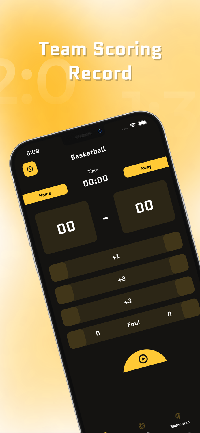 FLASH Ball Games Scoreboard