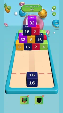 Game screenshot Cube Fusion 2048-3D Merge Game hack