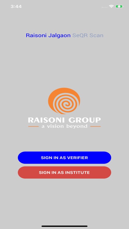 Raisoni Jalgaon SeQR Scan