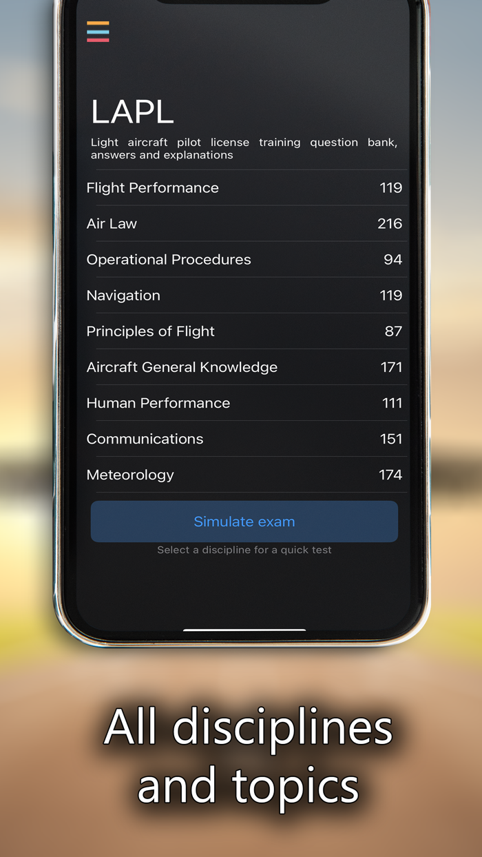 LAPL exams and tests