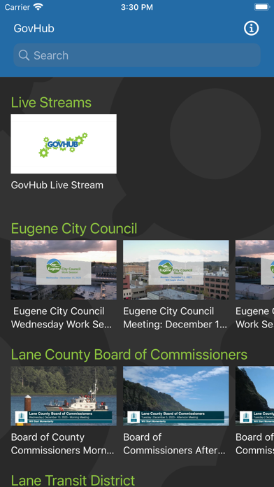 GovHub Media Screenshot