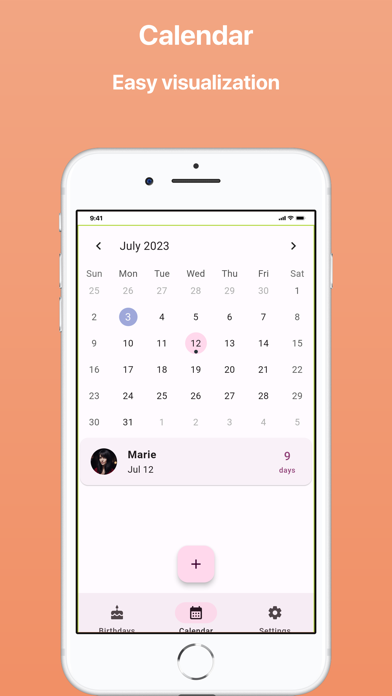 Birthday Reminder - Pro Screenshot
