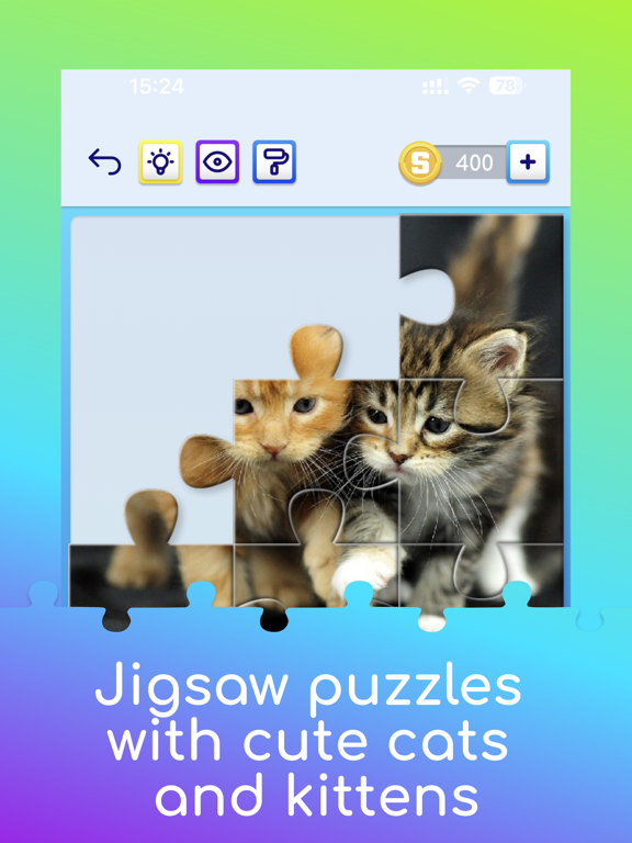 猫と子猫のジグソーパズルのおすすめ画像2