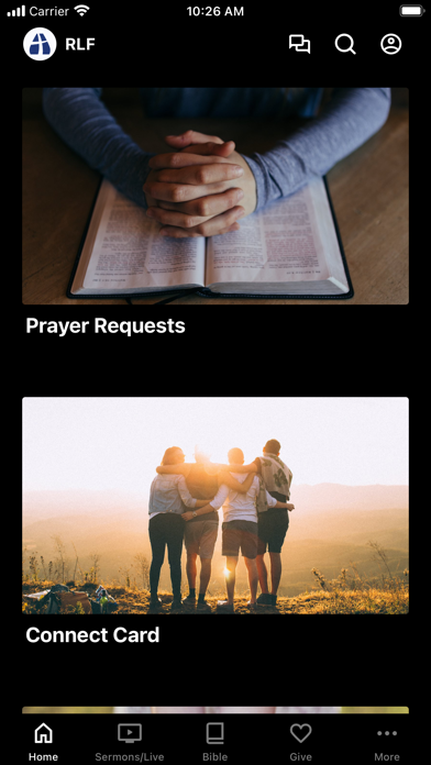 Redeemed Life Fellowship Screenshot