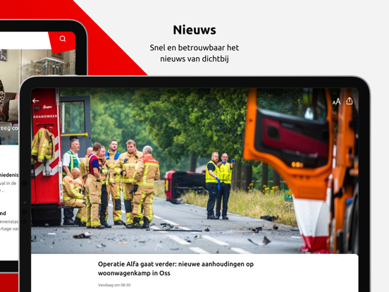 Omroep Brabant iPad app afbeelding 2