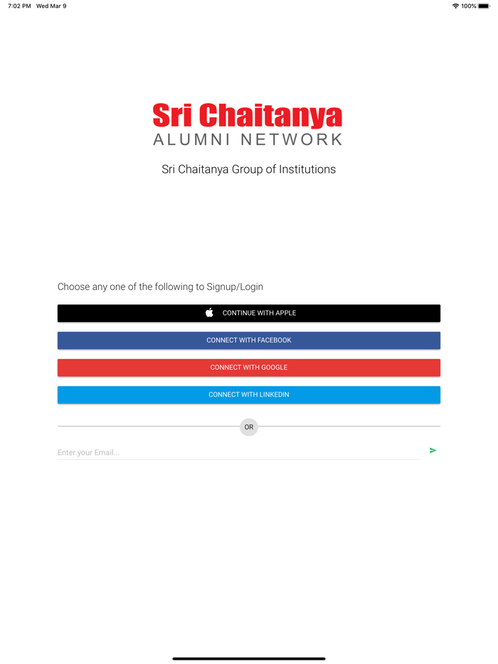 Sri Chaitanya Alumni Network