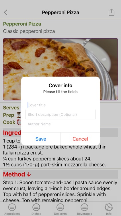 My Recipes: Create and Share screenshot-5
