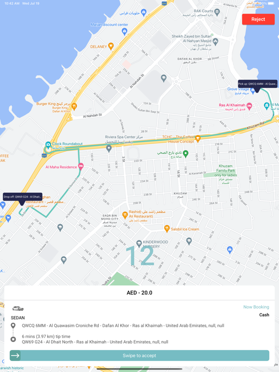 RSL DRIVER iPad screenshot 5 - Travel app