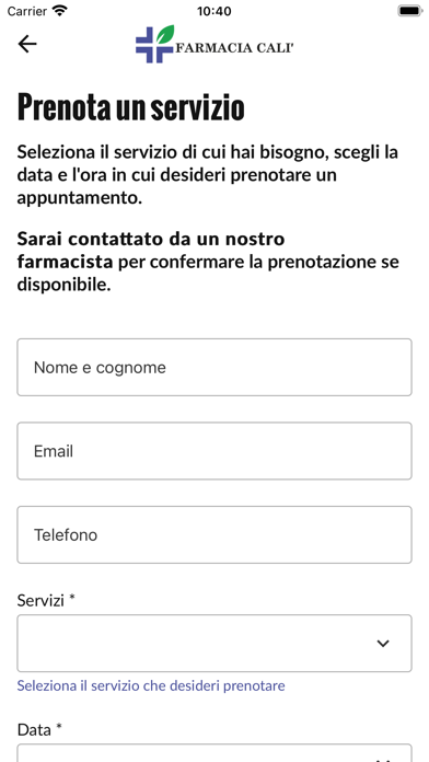 Farmacia Calì Screenshot