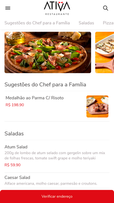 Ativa Restaurante Screenshot