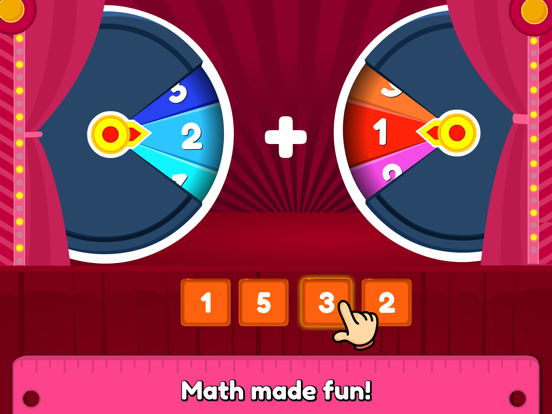 Addition & Subtraction Kids K2 iPad screenshot 4 - Education app