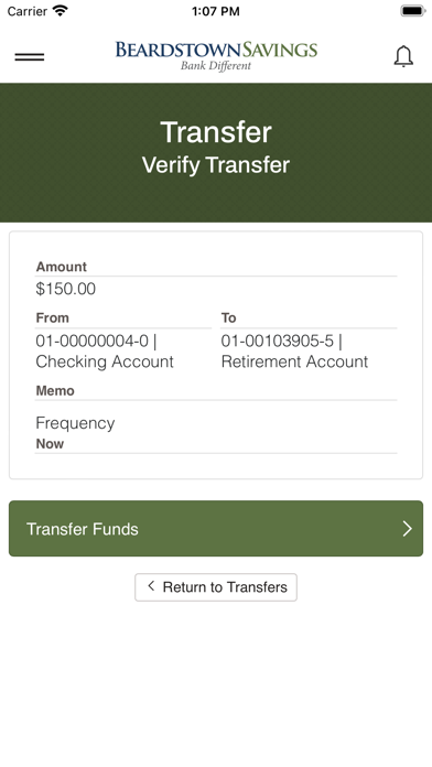 Beardstown Savings s.b. Screenshot