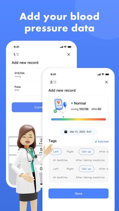Blood Pressure App-Health Body Screenshot