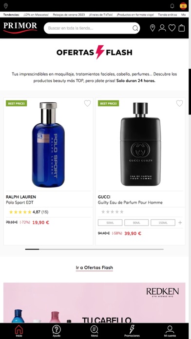 Screenshot #2 pour Parfumeries Primor
