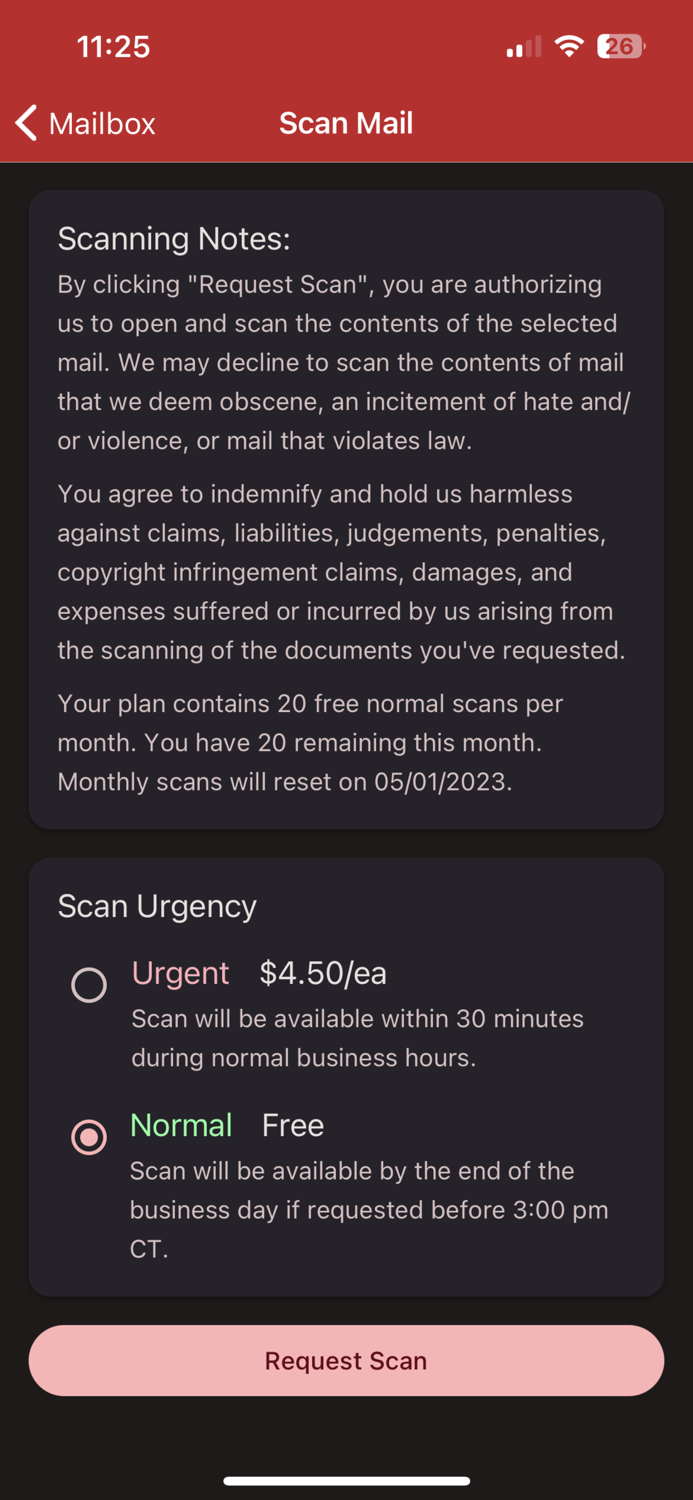 Good Sam Mail Service