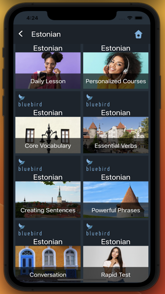#1. Bluebird: Learn Estonian (iOS) 由: Pronunciator LLC