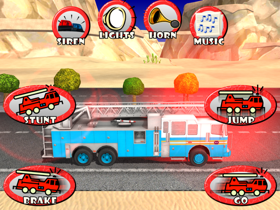 Fire Truck Race & Rescue!のおすすめ画像3