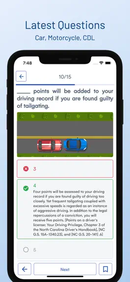 Game screenshot NC DMV Driver Test Permit mod apk