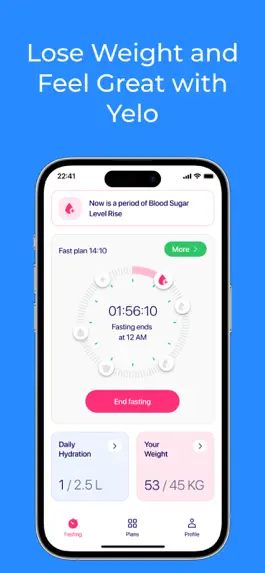Game screenshot Yelo: Intermittent Fasting mod apk